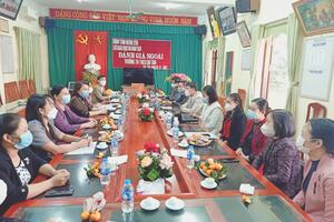 Hình ảnh Hội đồng đánh giá ngoài trường TH&THCS Chí Tân 29/11/2021